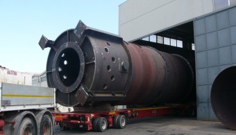 INCINERATOR FOR NEW GAS BOOSTER STATION BS-171, K.O.C. WEST KUWAIT, CLIENT: ITAS S.P.A. - MONZA (MILAN) ITALY